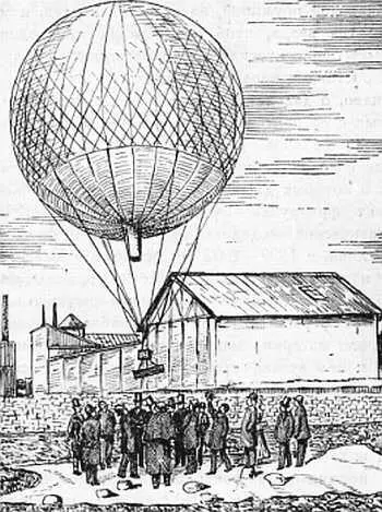 Рис 6 Первый подъем большого шаразонда Аэрофил во Франции Со - фото 4