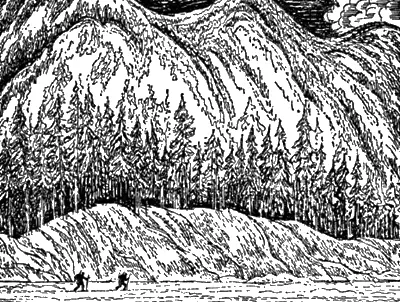 Так всю ночь мы и не сомкнули глаз Растаскивали костер как только стены - фото 36