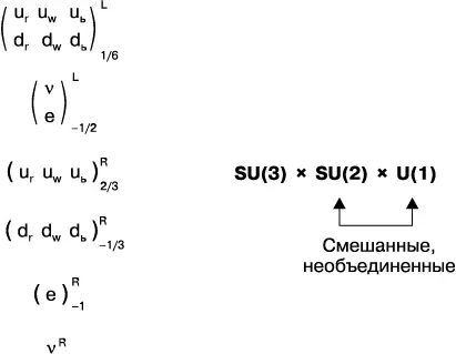 Рис 171Организация частиц и взаимодействий в Центральной теории Обращает на - фото 44