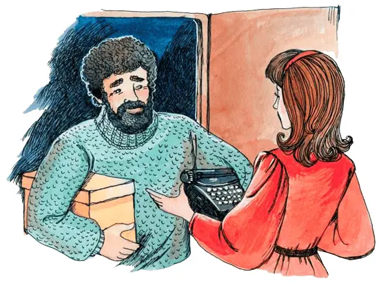 Как раз тут в дверь позвонили и перед ними выросла их временная домработница - фото 23