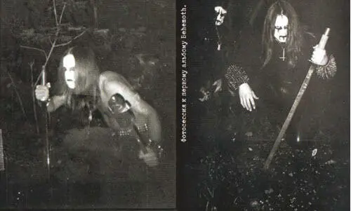 Фотосессия к первому альбому Behemoth Так в начале 90х зародился культ - фото 16