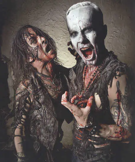 Нергал и Эрик из шведской группы Watain Эта фотография должна была оказаться - фото 70