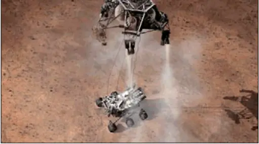 Мягкая посадка планетохода Curiosity на Марс с помощью небесного крана - фото 10