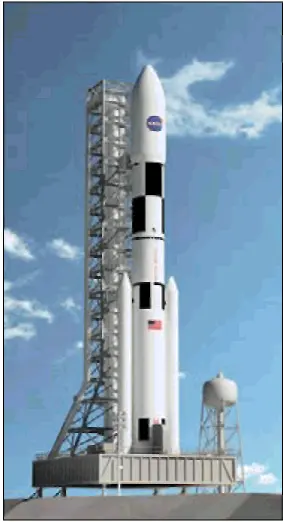 Перспективная американская ракетаноситель SLS художественная реконструкция - фото 11