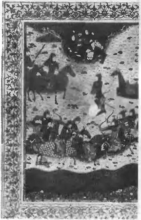Дараб плененный Искандаром Миниатюра из иранской рукописи Антология 1410 - фото 104