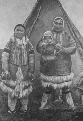 Семья охотниканганасанина Река Хета у поселка УстьБоганида В то время как - фото 110