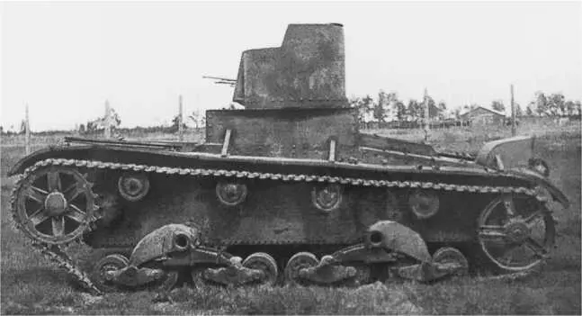 Двухбашенный Т26 с пулеметным вооружением с модернизированной ходовой - фото 83