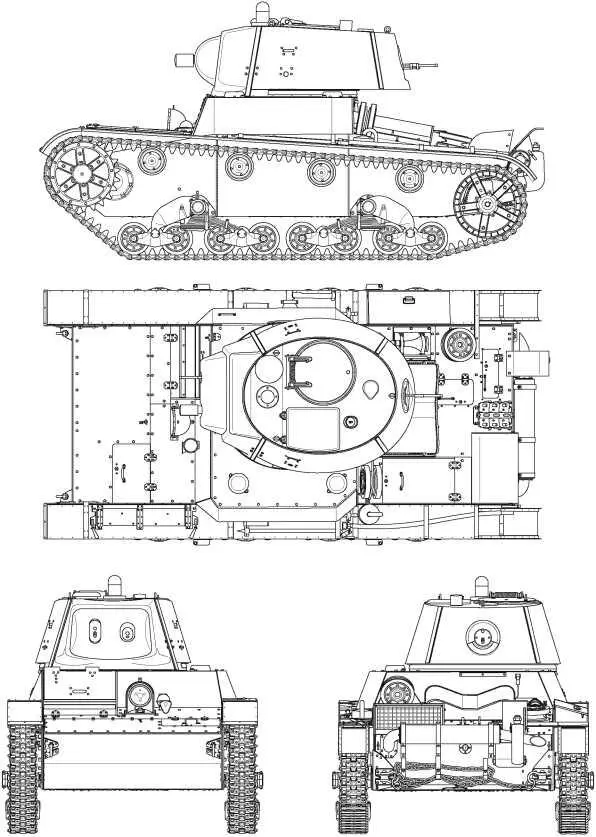 Химический танк XT133 выпуска 1940 года Большая часть химических танков была - фото 115