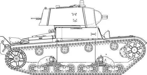 Химический танк XT133 выпуска 1940 года Большая часть химических танков была - фото 116