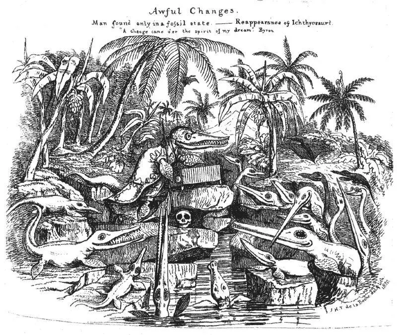 Рис 144Ужасные перемены сатирический рисунок сделанный Генри де ла - фото 98