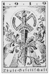 Герб оккультного Общества Туле возникшего в Баварии в 1918 году и давшего - фото 5
