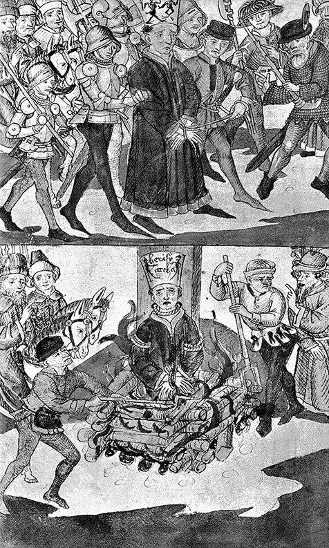 Мученичество и казнь Яна Гуса Миниатюра конца XV в Ян Гус родился в чешской - фото 73