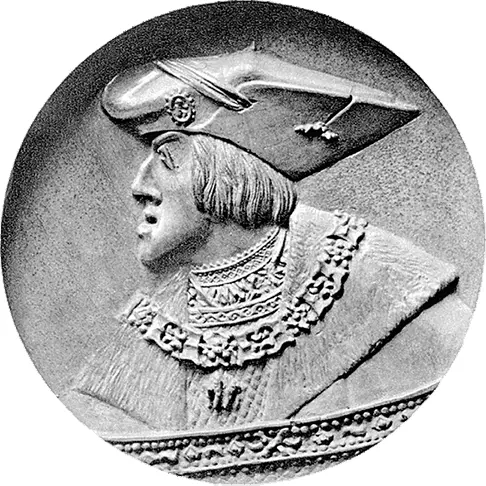 Фрагмент деревянного панно с изображением Карла V XVI в Этот портрет на - фото 94