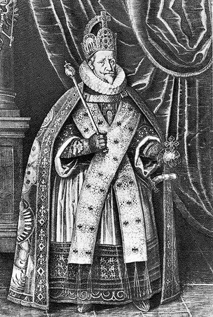 Император Фердинанд II Гравюра Вольфганга Килиана 1622 Император изображен - фото 98