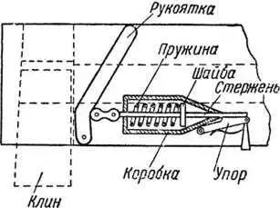 Рис 27 Схема полуавтоматики Чтобы открыть затвор при первом заряжании - фото 33