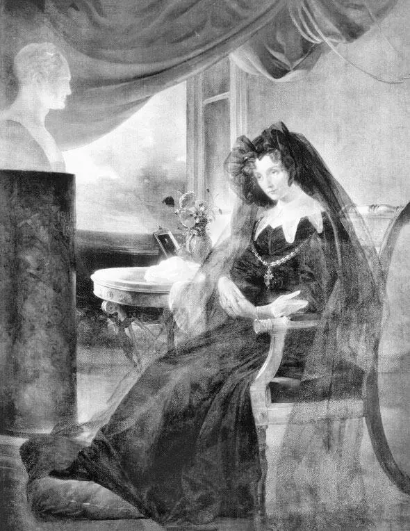 Портрет вдовствующей императрицы Елизаветы Алексеевны ПВ Басин 1831 г 42 - фото 12