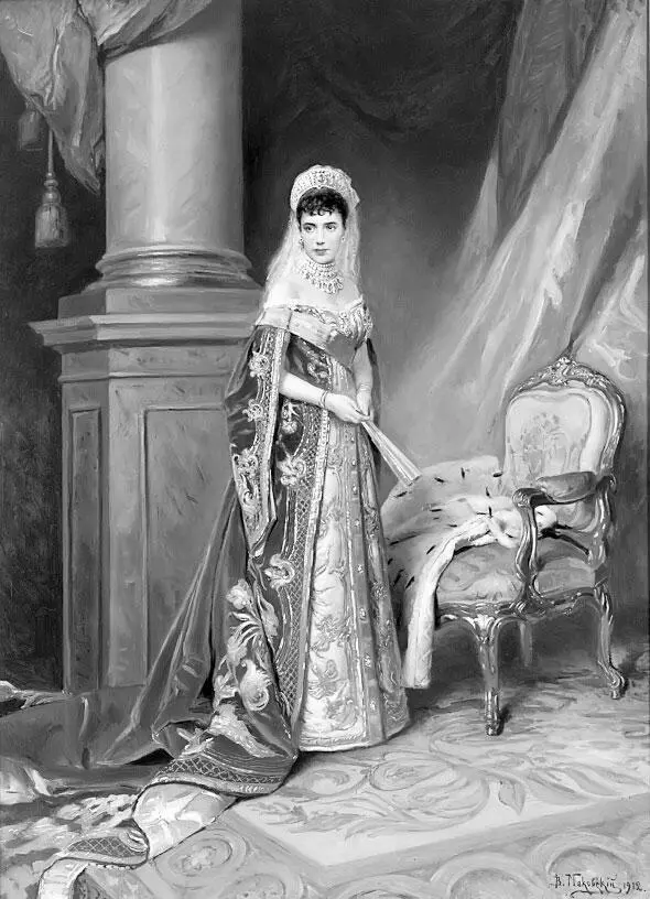 Портрет императрицы Марии Федоровны Художник ВЕ Маковский 1912 г - фото 21