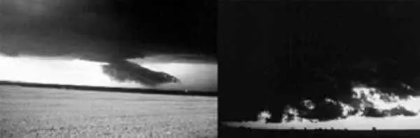 Рис 12 Разорванные облака у основания тучи Если над кучевыми облаками - фото 12