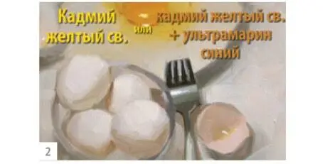 2 Глазунья 2013 Масло деревянная панель 13 18 см Сравните желтый из - фото 121