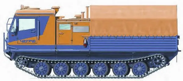 Вездеход ТМ140 Четра с тентированной грузовой платформой Вездеход - фото 39