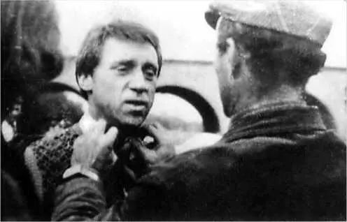 Рабочий момент съёмок Место встречи изменить нельзя 1978 г Съемочный - фото 27
