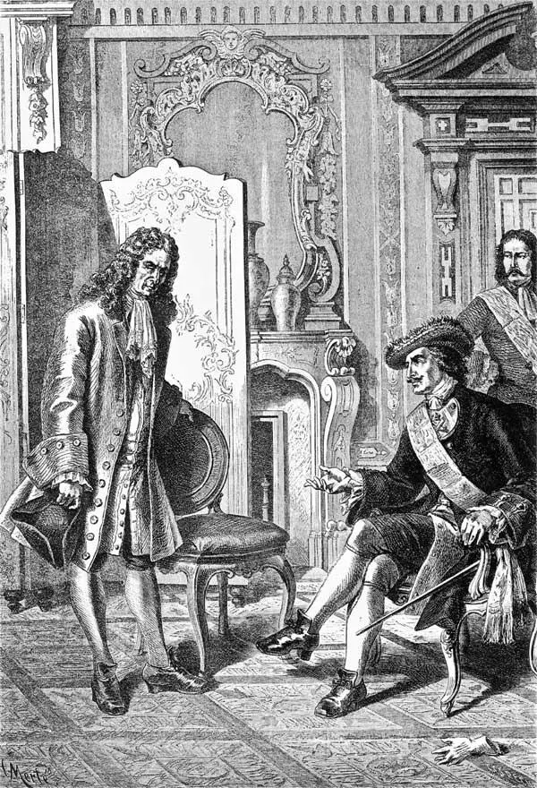Петр Великий и Лейбниц в Торгау Чуть свет заявились знатные именитые бояре в - фото 51