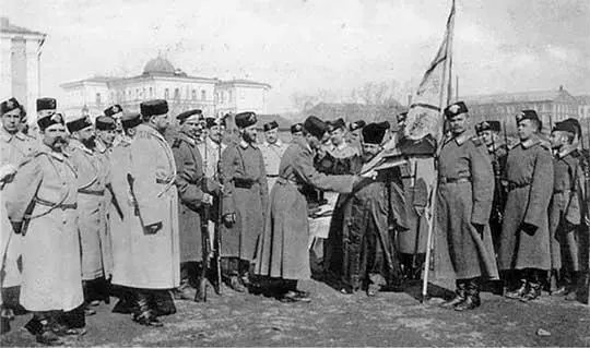 Присяга солдатевреев Начинается чин присяги и к столику православных - фото 81