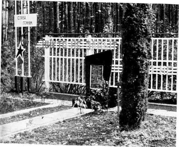 Мемориал на месте приземления группы Гнедаша весной 1942 года в Выдринских - фото 11