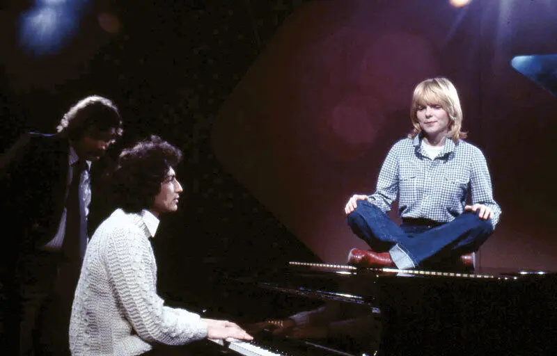 На съемках клипа с Мишелем и Франс Париж 1975 г Архивы Доминика Ламблена - фото 77