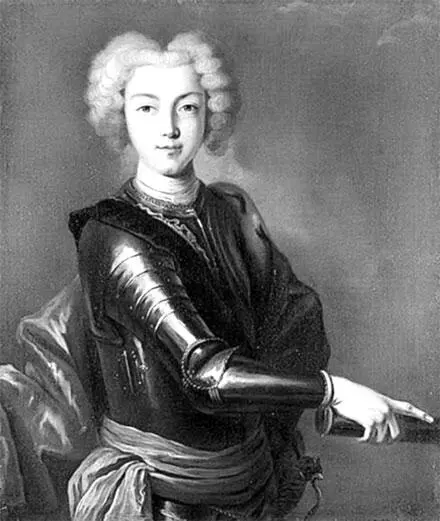 Неизвестный художник Император Петр II Алексеевич Лейбмедик Л Блюментрост - фото 231