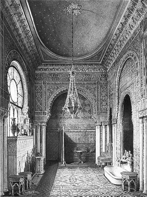 Э П Гау Ванная императрицы Марии Александровны 1850 г Э П Гау Ванная - фото 376