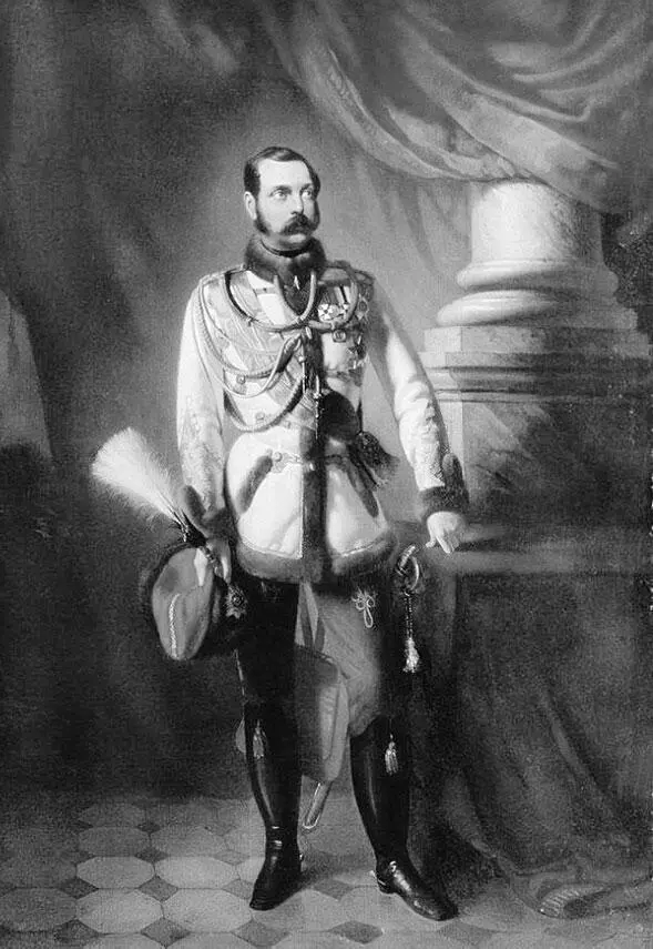 К Е Маковский Александр II 1860е гг Высокий и полный император несмотря - фото 496