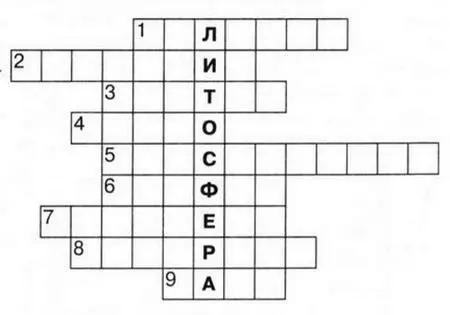 Ответы 15 Кроссворд 5 По горизонтали 1 Действующий вулкан на - фото 22
