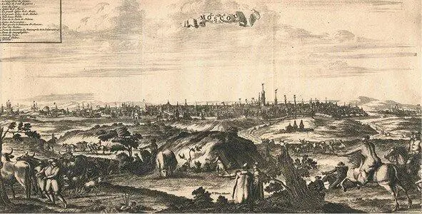 Вид Москвы Неизвестный автор 1724 Рейксмузеум Rijksmuseum Amsterdam - фото 19