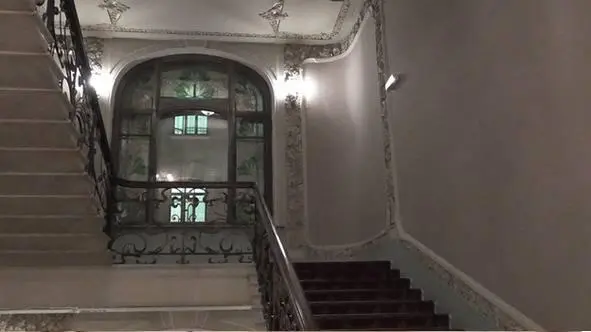 Лестница в гостинице Националь в Москве Фото Гарри Ларин - фото 23