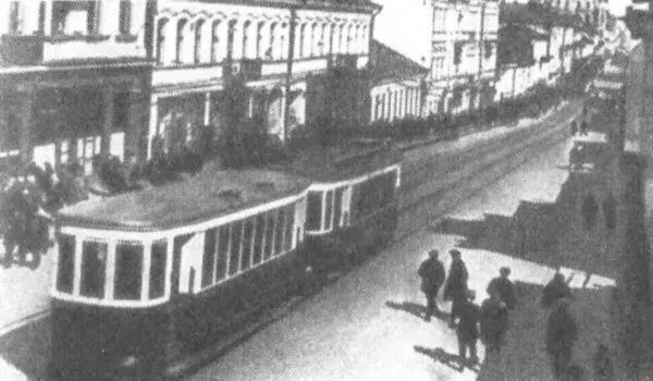 Довоенный Минск Улица Советская ныне проспект имени Ленина 1930 год - фото 7
