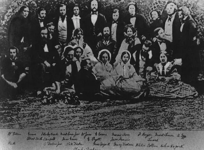 Труппа артистовлюбителей с Диккенсом Большие гонорары самого Диккенса - фото 94