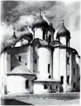 Софийский собор в Новгороде выдающийся памятник древнерусского зодчества - фото 57
