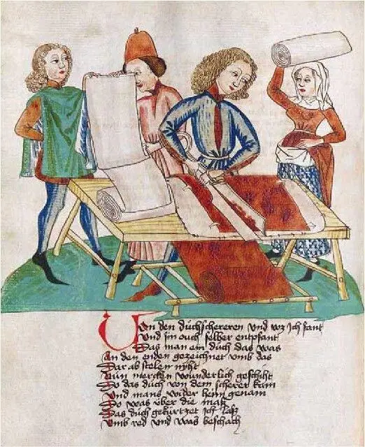 Цветная иллюстрация лист из Хроники 1457 года Австрия Знамения были очень - фото 91