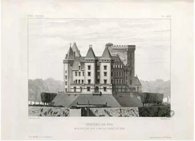 Замок По Автор Lafollye JosephAuguste 18281891 После потери Жизора и - фото 158