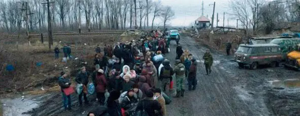 Эвакуация жителей Углегорска Вслед за Углегорском настала очередь Дебальцева В - фото 14
