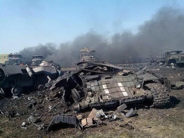 Разбитая украинская техника в Зеленополье Наступление ВСУ сопровождавшееся - фото 20