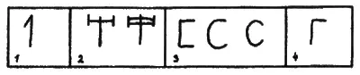 Разрушение буквы Гимел 1 Буква со стелы царя Меша 2 Критское Гимел - фото 5
