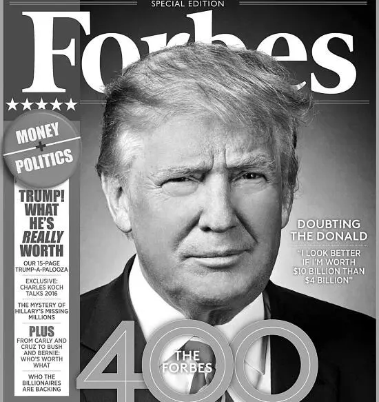 Дональд Трамп на обложке Forbes USA Сентябрь 2016 года Давайте поговорим о - фото 35