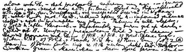 Страница тюремного дневника Рейли Воскресенье 1 ноября 1925 г Во время - фото 30