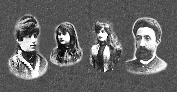 Портреты членов семьи РозенблюмовГригорий Паулина Елена и Мари 1880е гг - фото 49