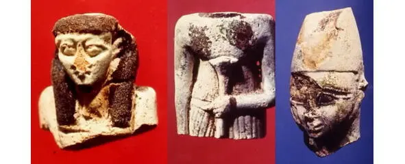 Скульптуры иудейских божеств найденные в Дане Изваяния aṣabbim Слово - фото 73