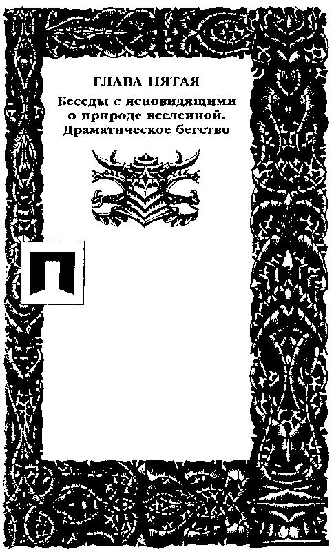 ГЛАВА ПЯТАЯ Беседы с ясновидящими о природе вселенной Драматическое бегство - фото 9