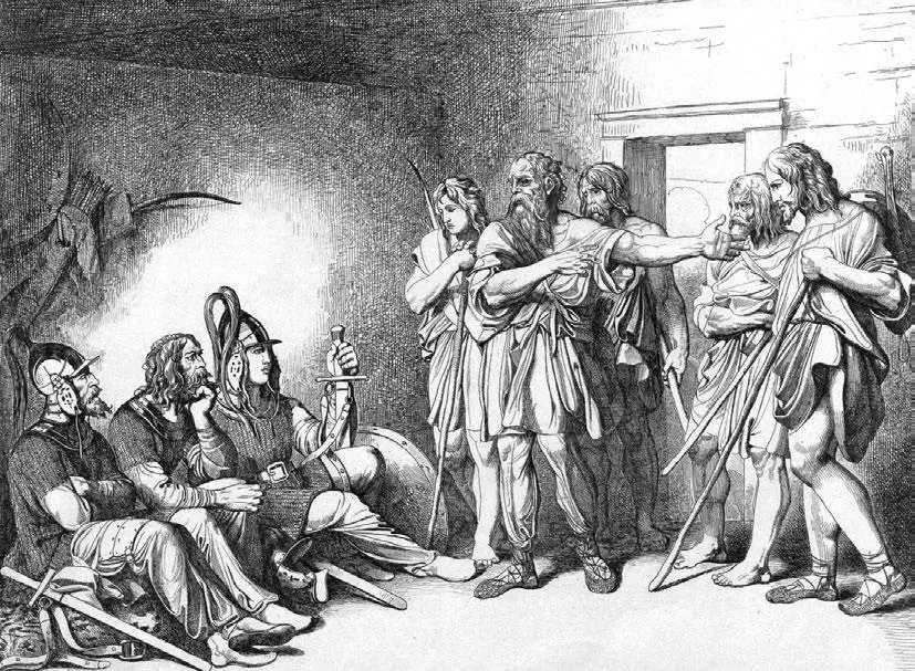 Призвание варягов гравюра Ф Бруни Право на княжение в Киеве имели все - фото 21