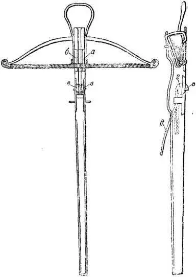 Рис 11 Арбалет и детали его конструкции Усовершенствование арбалета - фото 12